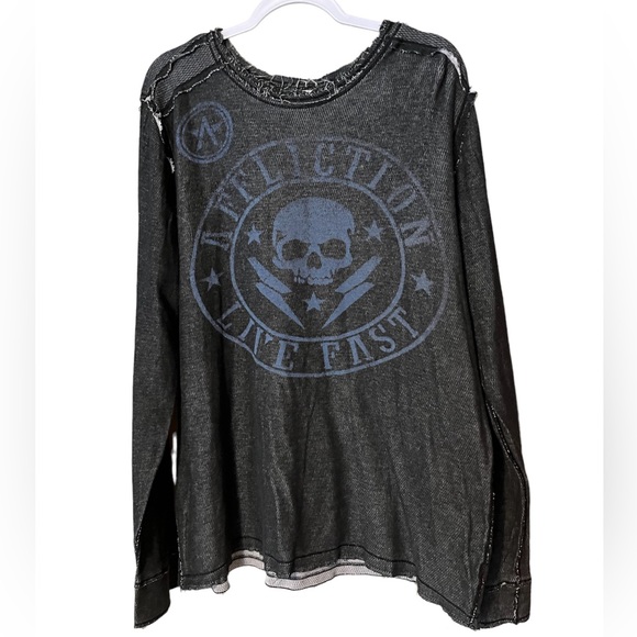 Affliction Other - Affliction Long Sleeve Graphic Thermal